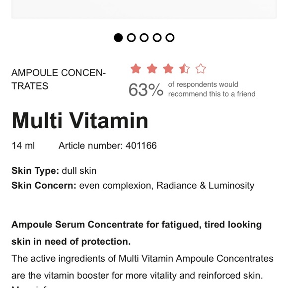 Babor Ampoule Concentrates Serum Multivitamin - Picture 5 of 6